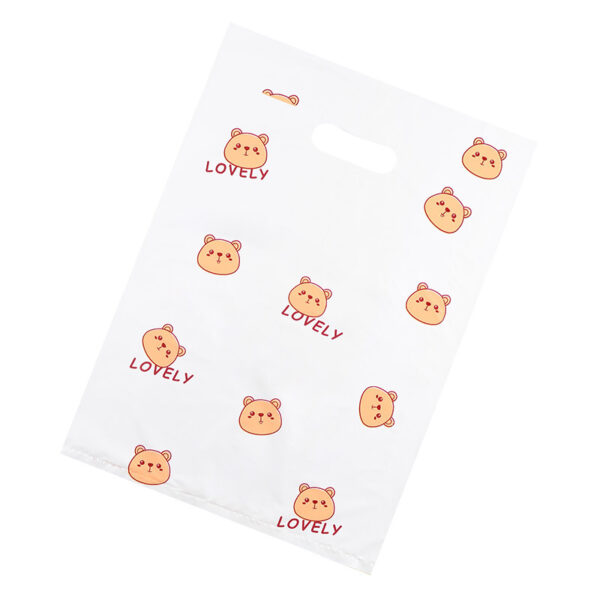 Jewelry bags, night market transparent tote bags, plastic wholesale stalls, earrings, gift bags, disposable Internet celebrity small bags - Image 5