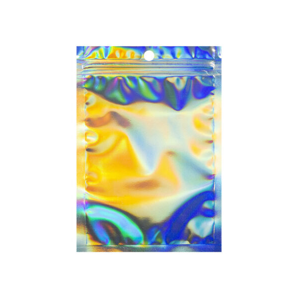 Rainbow laser film ziplock bag, mobile phone case, data cable, bone bag, jewelry packaging bag, yin and yang bag, ziplock bag, laser bag - Image 5