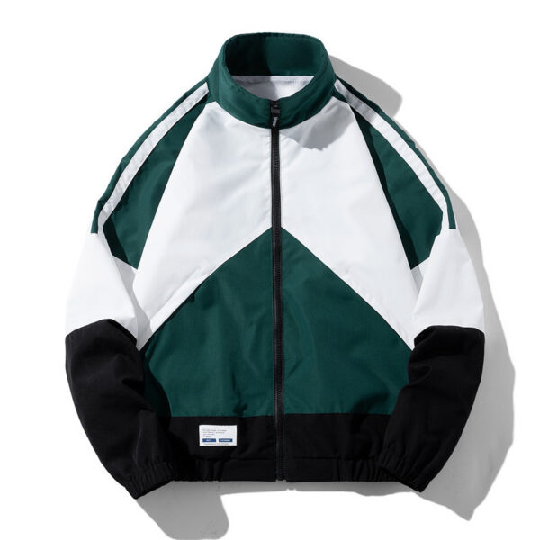 New men's jacket for spring and autumn, athleisure loose jacket, youth color top, everyday versatile jacket - Image 5